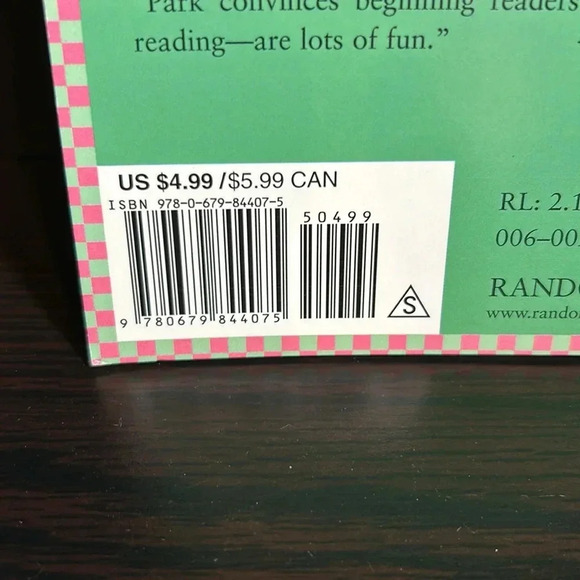 Junie B. Jones and Her Big Fat Mouth;  paperback, Barbara Park  LIKE NEW - Picture 3 of 3